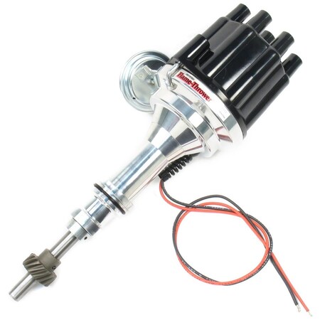 Pertronix Billet Distributor Black Cap for Ford SB D130700